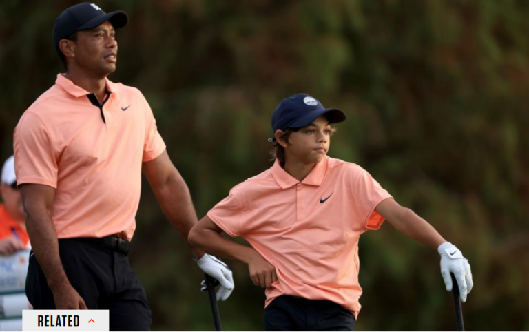 CHARLIE WOODS and TIGER WOODS