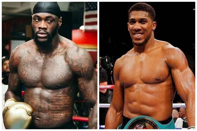 Anthony-Joshua and Deontay-Wilder
