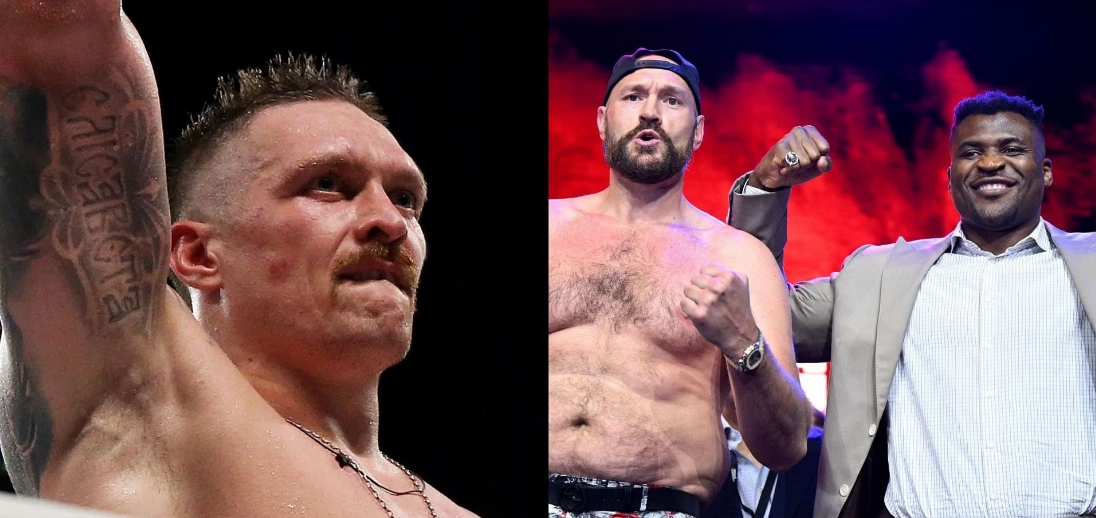 Oleksandr Usyk and Tyson Fury