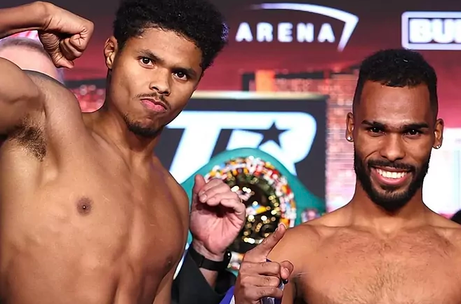 Shakur Stevenson & Edwin de los Santos