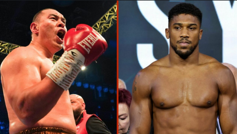 Anthony Joshua and Zheil Zhang