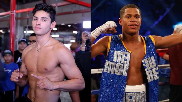 Devin Haney and Ryan Garcia