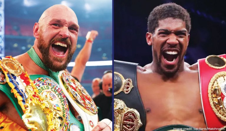 Anthony Joshua and Tyson Fury